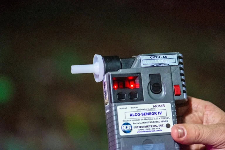 Close-up of a breathalyzer device commonly used during field sobriety tests in Aiken