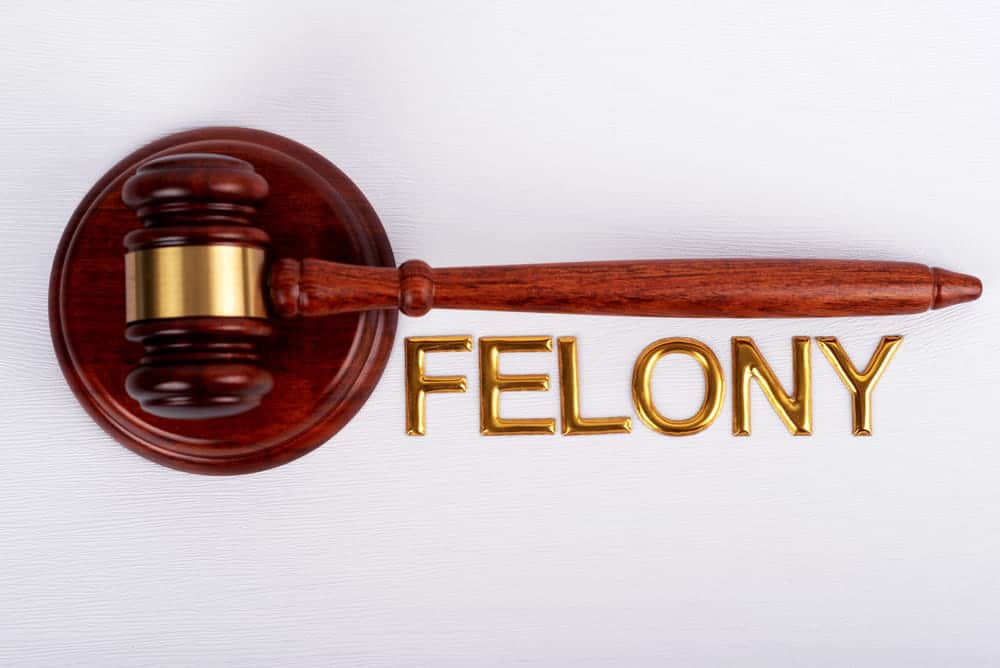 Image is of a gavel positioned beside the word felony, concept of Aiken felony lawyer representing individuals facing serious criminal allegations.